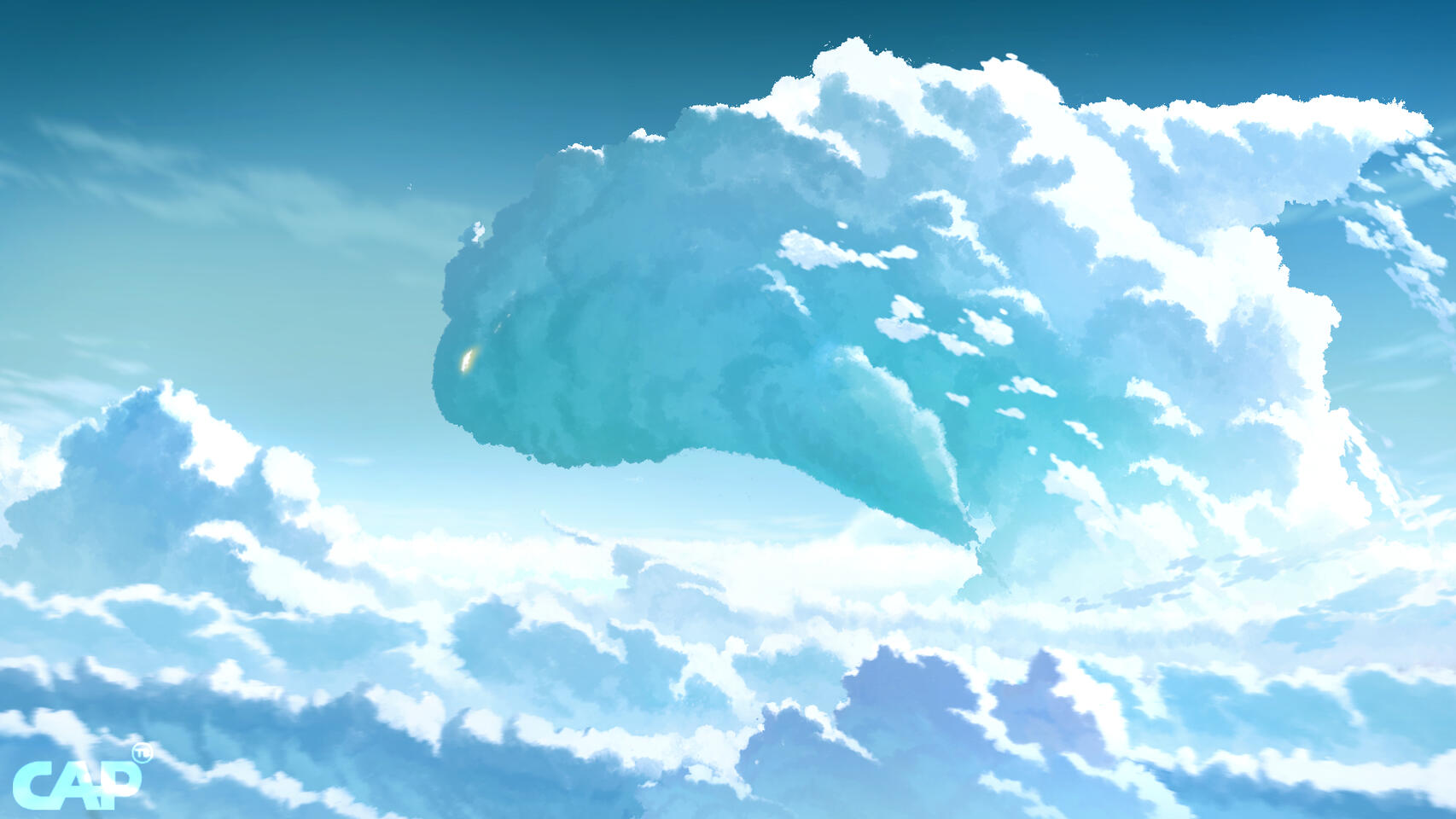 A shape of cloud